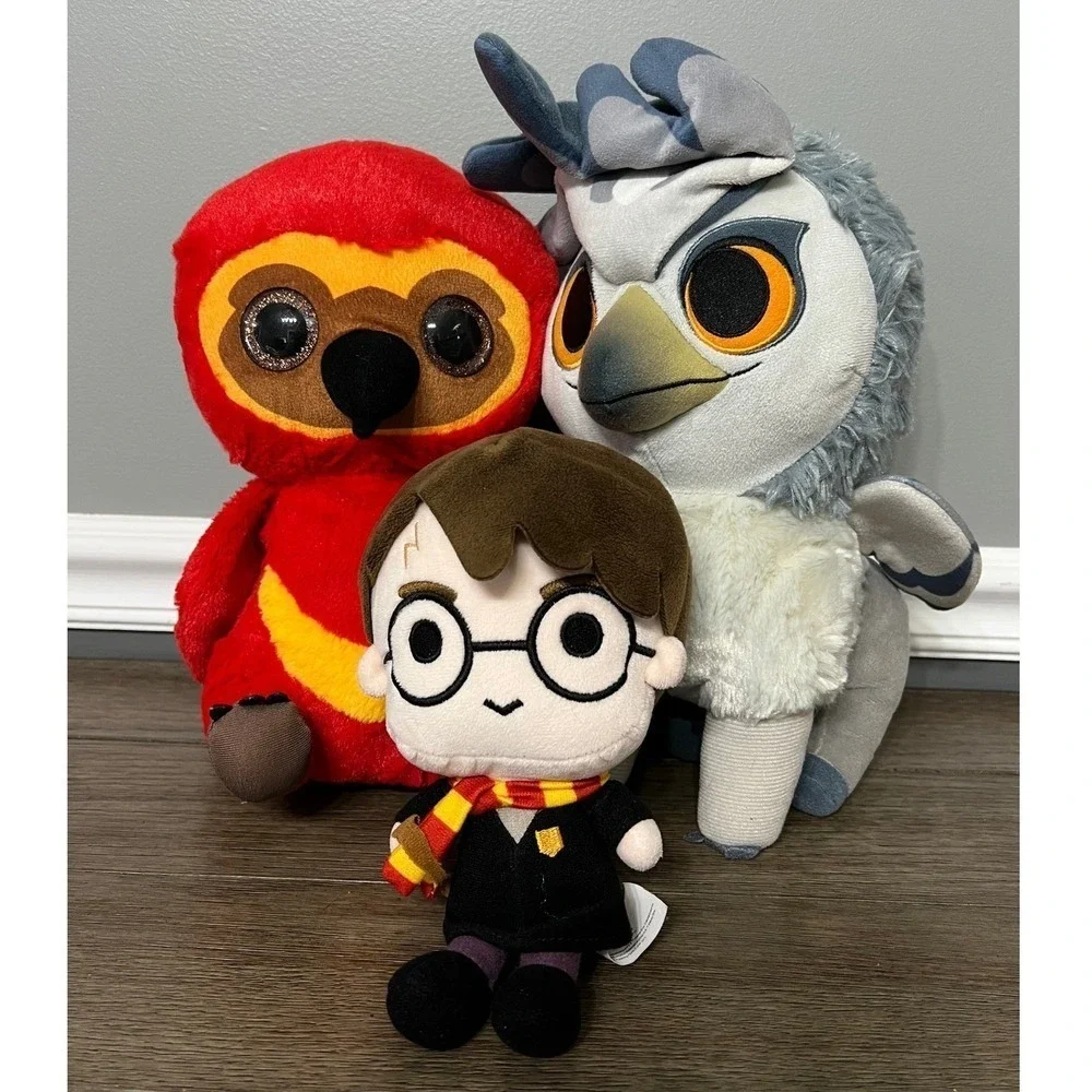 Harry Potter Plush Set Funko Buckbeak Fawkes Wizarding World‎ Kids